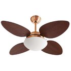 Ventilador de Teto Volare Cobre Pétalo Palmae VR42 - 220v