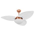 Ventilador De Teto Volare Cobre Vd42 Dunamis S3 Palmae 3 Pás