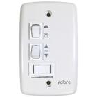 Ventilador De Teto Volare Cobre Vd42 Dunamis S3 Palmae 3 Pás