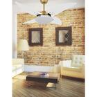 Ventilador De Teto Volare Dourado Vd300 4 Pás Branco 127v