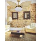 Ventilador De Teto Volare Dourado Vd42 Pétalo 4 Pás 127v