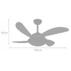 Ventilador De Teto Volare Fly Natural 220v