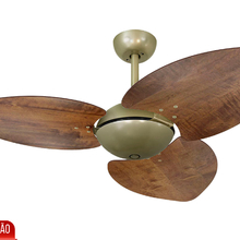 Ventilador De Teto Volare Gold Office Dunamis Imbuia 220v