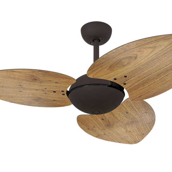 Ventilador De Teto Volare Marrom Office Dunamis Freijó 110v