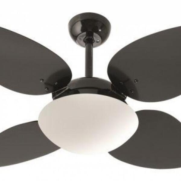 Ventilador de Teto Volare Nero VR42 Pétalo/4 - 127v