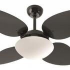 Ventilador de Teto Volare Nero VR42 Pétalo/4 - 220v