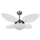 Ventilador De Teto Volare Petalo Palmae Branco 127v