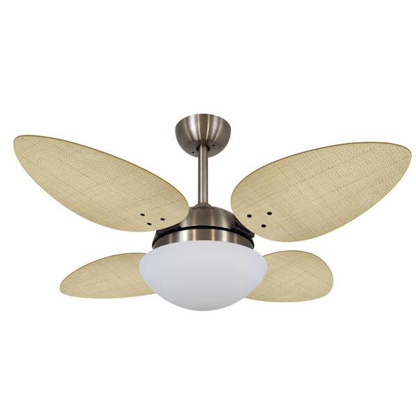 Ventilador De Teto Volare Petalo Palmae Natural 220v