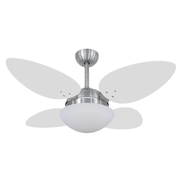 Ventilador De Teto Volare Petalo Quad Branco 127v