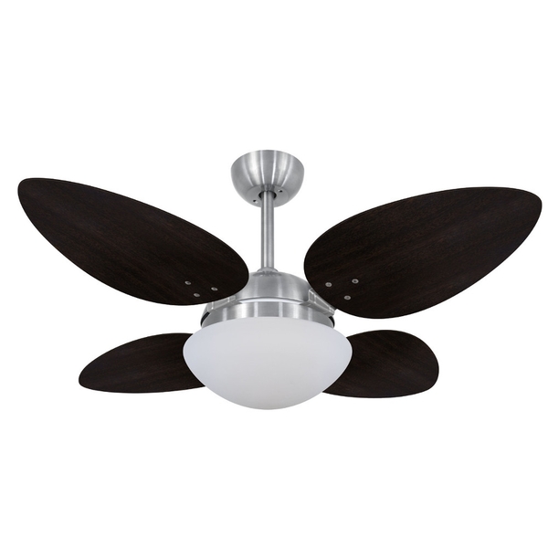 Ventilador De Teto Volare Petalo Quad Tabaco 220v