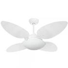 Ventilador de Teto Volare Premium Pétalo Palmae Branco 220v