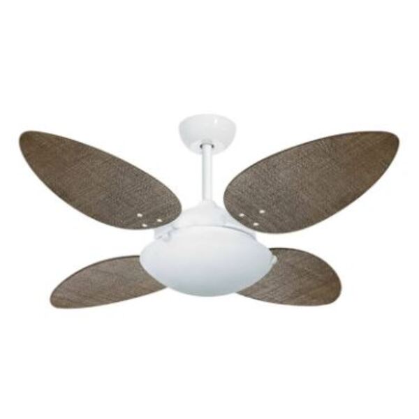 Ventilador de Teto Volare Premium Pétalo Palmae Tabaco 220v