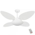 Ventilador de Teto Volare Premium VR42 Pétalo/4 Branco c/ Con