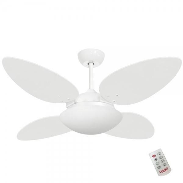 Ventilador de Teto Volare Premium VR42 Pétalo/4 Branco c/ Con