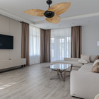 Ventilador De Teto Volare Preto Office Dunamis Freijó 220v