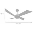 Ventilador De Teto Volare Tech Office Branco 127v