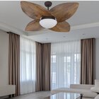 Ventilador De Teto Volare Texturizado Vidro Fechado Dunamis P