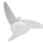Ventilador De Teto Wind Light Branco 2 Lâmp. Roma Ponente 3 P