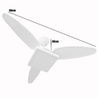 Ventilador De Teto Wind Light Silent Luminária Plafon Led 18w