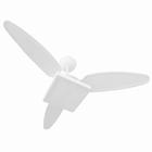 Ventilador De Teto Wind Light Silent Luminária Plafon Led 18w