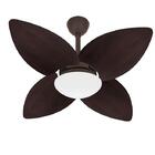 Ventilador De Teto Winds Marrom Econômico 4 Pás Ventax 110v
