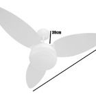 Ventilador De Teto Zonda Branco Ponente Controle Remoto Lcg 1