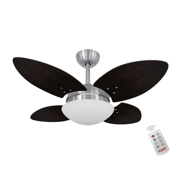 Ventilador Lil Prince Tabaco 127v E Controle Remoto