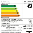 Ventilador Lunik 3p Branco Controle Remoto Ventidelta 127v