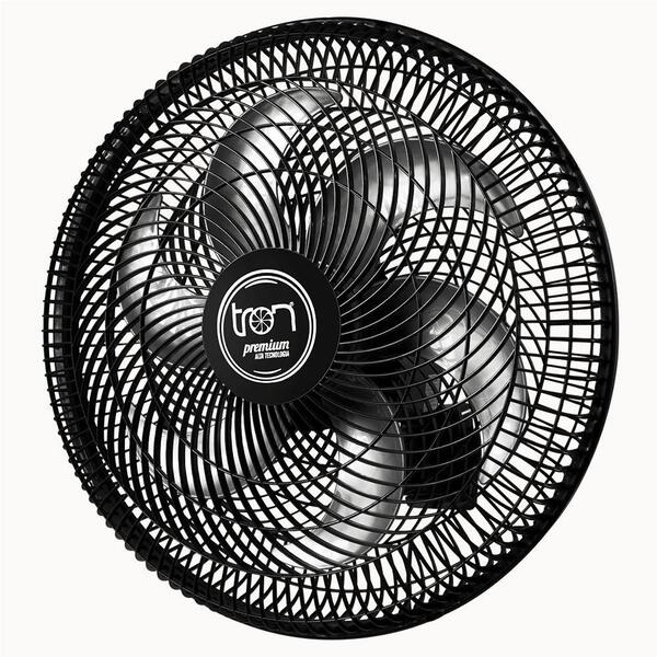 Ventilador Maggie Parede Preto Oscilante 220v
