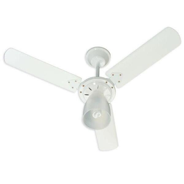 Ventilador Marbela Branco 220v 3 Pás Brancas