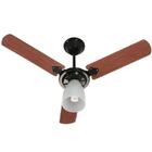 Ventilador Marbela Preto 110v 3 Pás Verniz