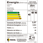 Ventilador Mesa 6 Pás Power Fresh 2 em 1 220V Oster