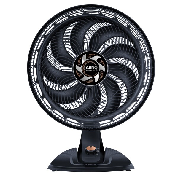Ventilador Mesa Arno 49cm 127V Preto e Cobre X-treme 9 Plus