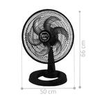 Ventilador Mesa Lorena Preto Oscilante 220v