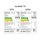 Ventilador Mesa Olimpo TS Preto e Grafite 220V Mallory