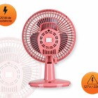Ventilador Mini De Mesa Parede 20cm Turbo 20w Potente 2 Veloc