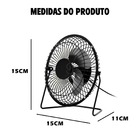 Ventilador Mini Usb Silencioso Ls904
