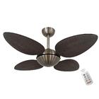 Ventilador Off Premium Tabaco 127v E Controle Remoto