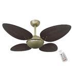 Ventilador Off Premium Tabaco 127v E Controle Remoto