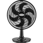 Ventilador Osc Mesa Preto 30cm 55w Turbo Ventimais  220v