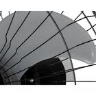 Ventilador Oscilante Parede Bivolt 60cm C1 Tron Super Preto 2