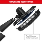 Ventilador de Parede 49cm 127V Preto e Azul Escuro X-treme 9 Arno