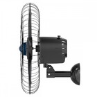 Ventilador Parede 60cm Turbo 6 Pás Bv Steel Preto Ventisol