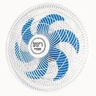 Ventilador Parede Lorena Branco Oscilante 127v Pás Azul