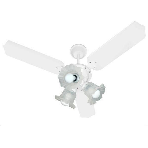 Ventilador Paris Branco 220V 3 Pás