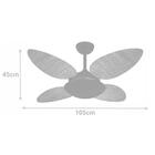 Ventilador Premium Natural 127v E Controle Remoto