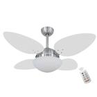 Ventilador Prince Iv Branco 127v E Controle Remoto