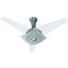 Ventilador Quadrimax Alumínio 110v 3 Pás Brancas