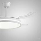 Ventilador Retrátil Com Led Moderno – Perfeito Para Decorar E