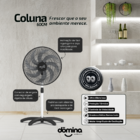 Ventilador Silencioso 110v/220v Turbo 8 Pás Pés Reforçados Pr